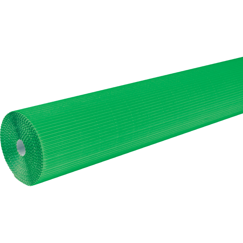 Corobuff® Corrugated Paper Rolls 48" x 25' Apple Green