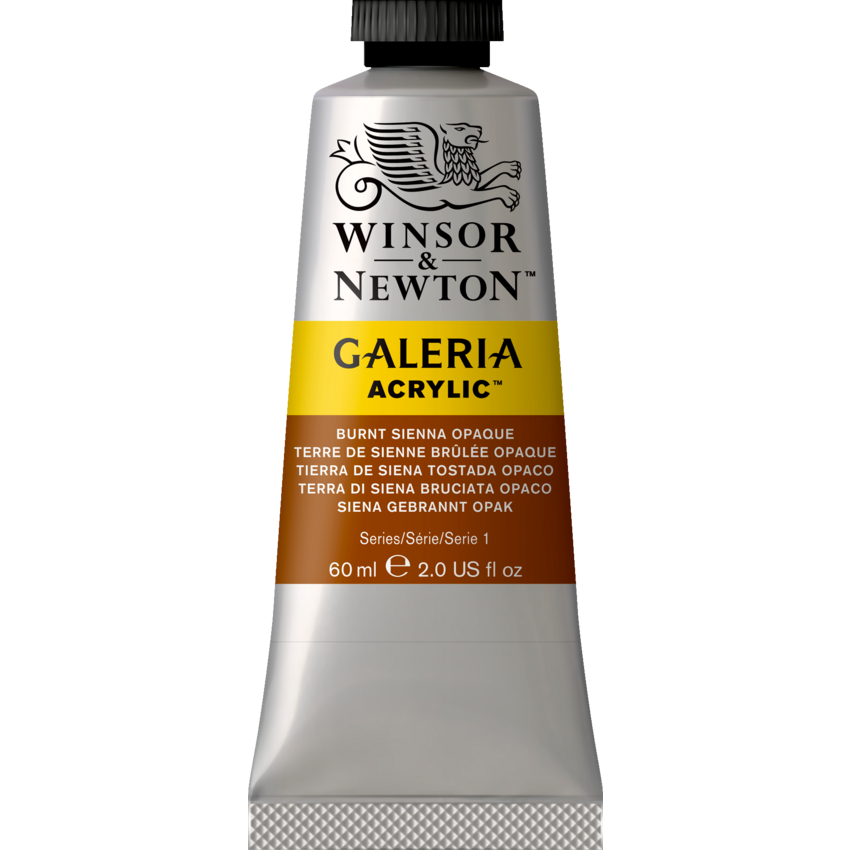 Winsor & Newton® Galeria Acrylic Paint Burnt Sienna Opaque 60 mL