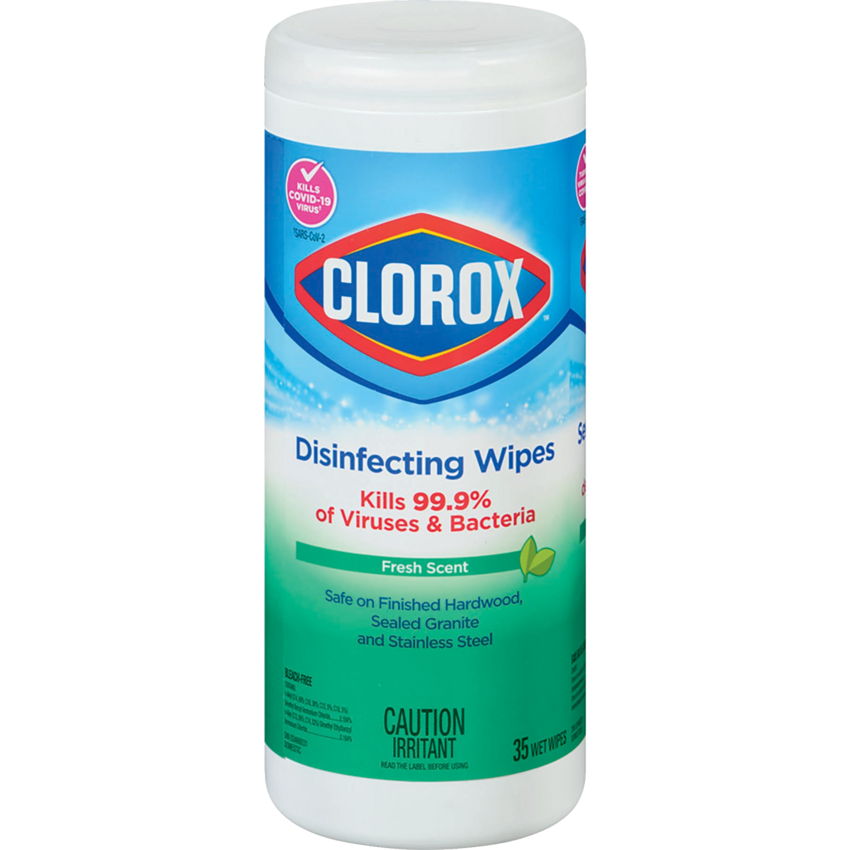 Clorox® Disinfecting Wipes Fresh Scent 35 sheets/tub