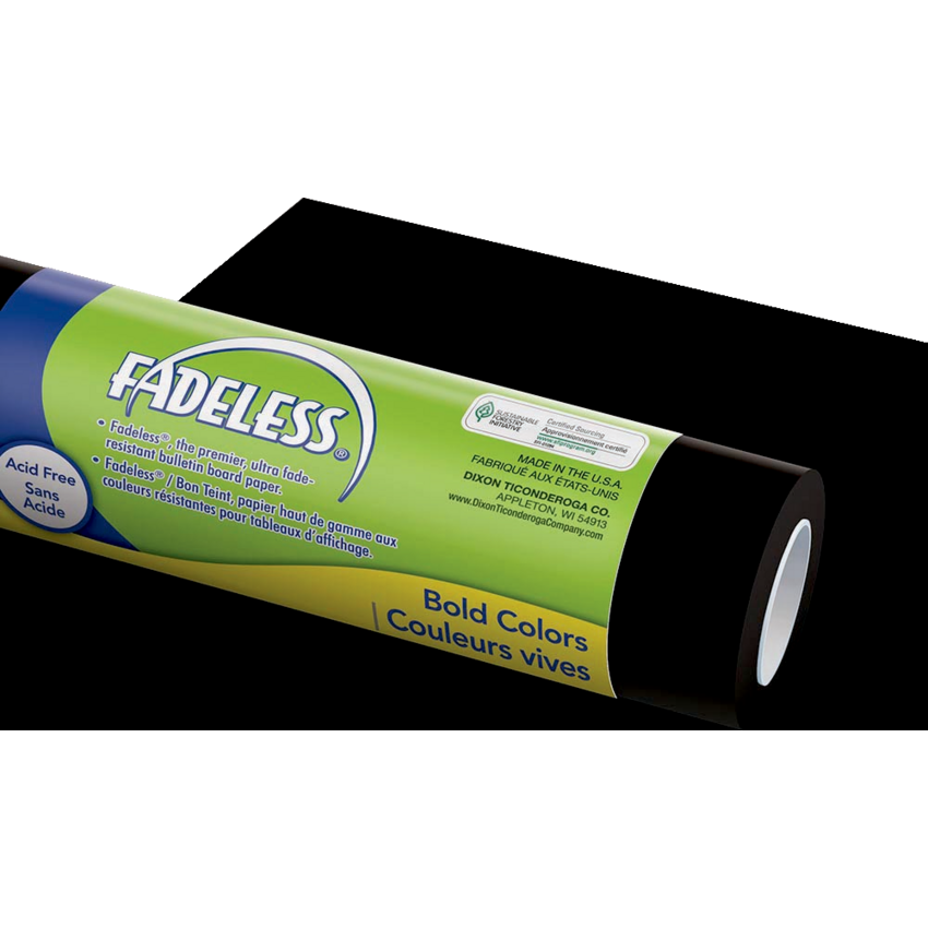 Fadeless® Paper Mural Rolls 48" x 50' Black