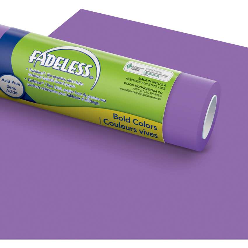 Fadeless® Paper Mural Rolls 48" x 50' Violet