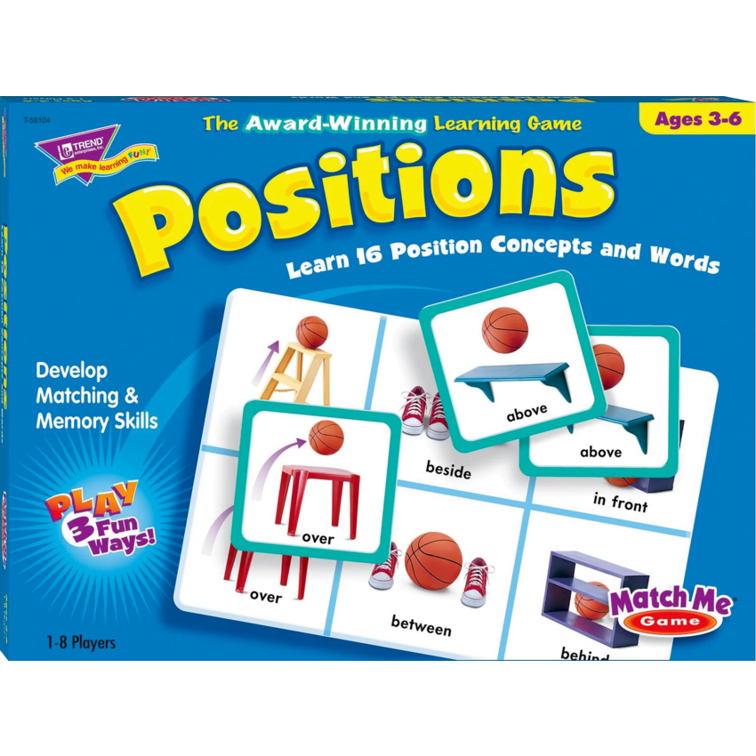 Trend® Match Me® Game Positions