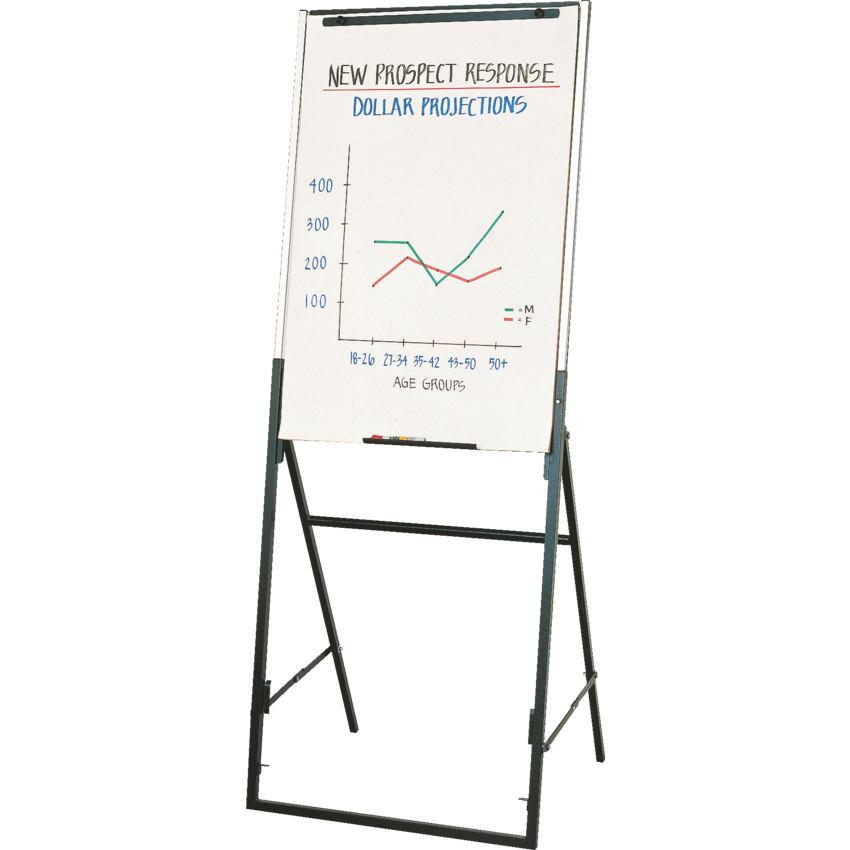 Quartet® Futura? Convertible Presentation Easel with Whiteboard
