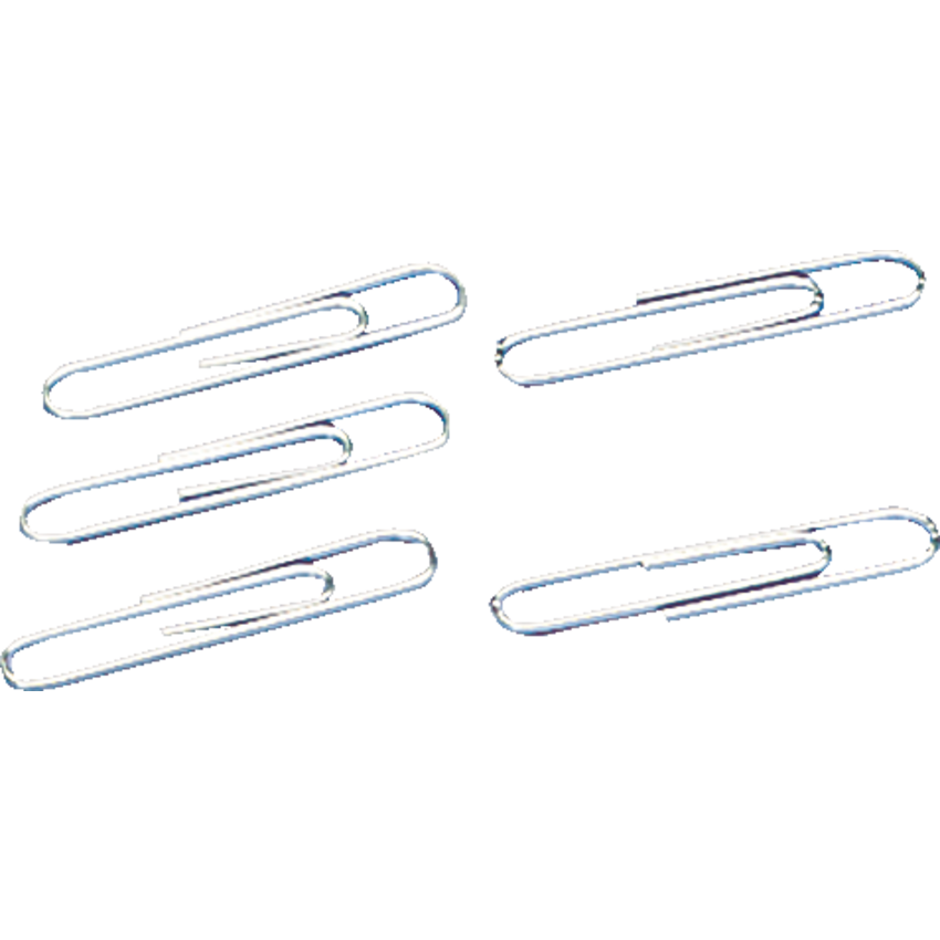 ACCO® Paper Clips #1, 1-1/4" Corrugated 100/box