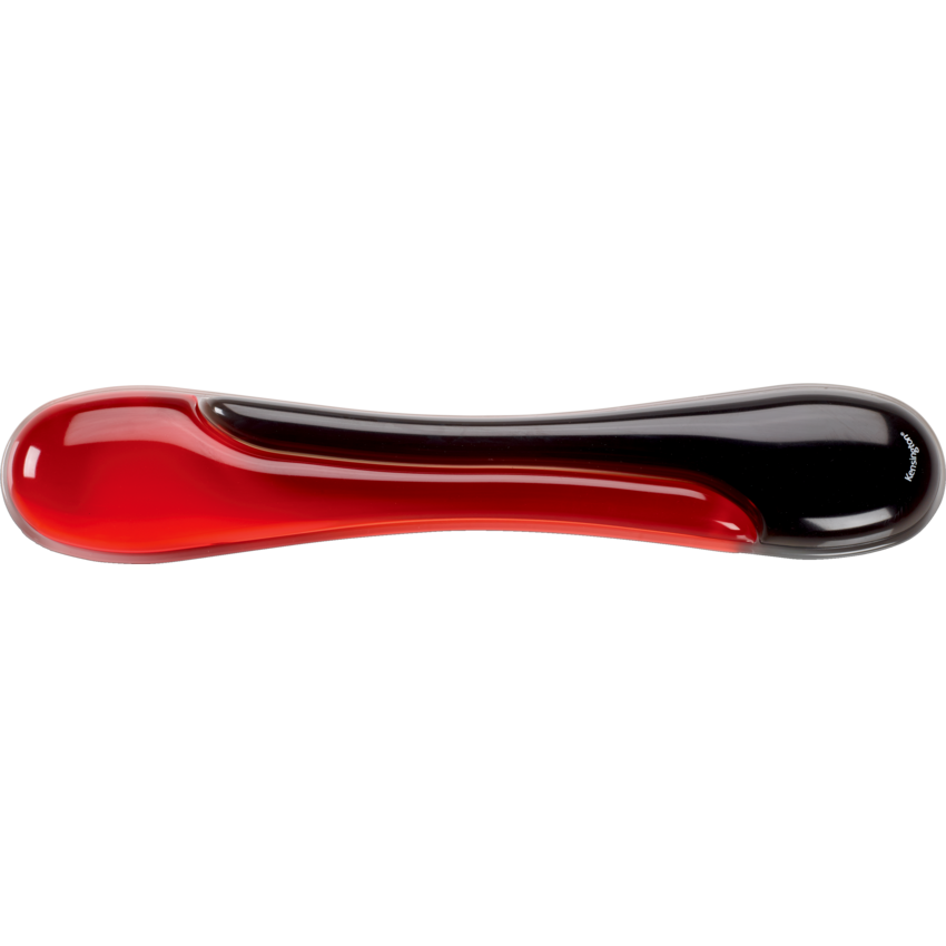 Kensington® Duo Gel Keyboard Wrist Rest Black/Red