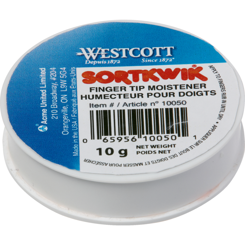 Westcott® Sortkwik® Fingertip Moistener