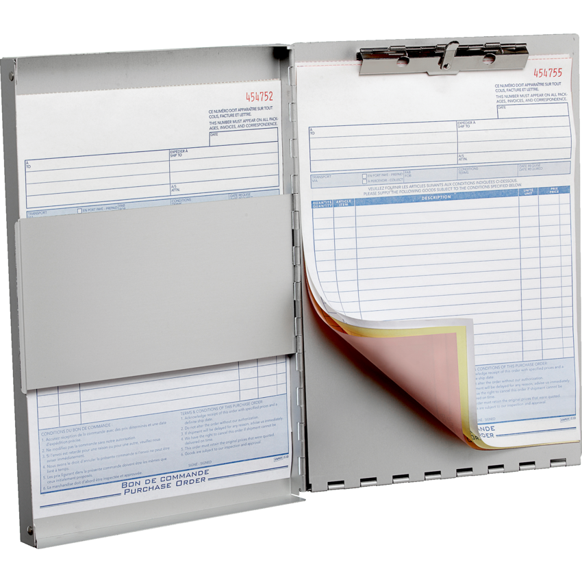 Westcott® Aluminum Side-Hinged Sheet Holder Letter