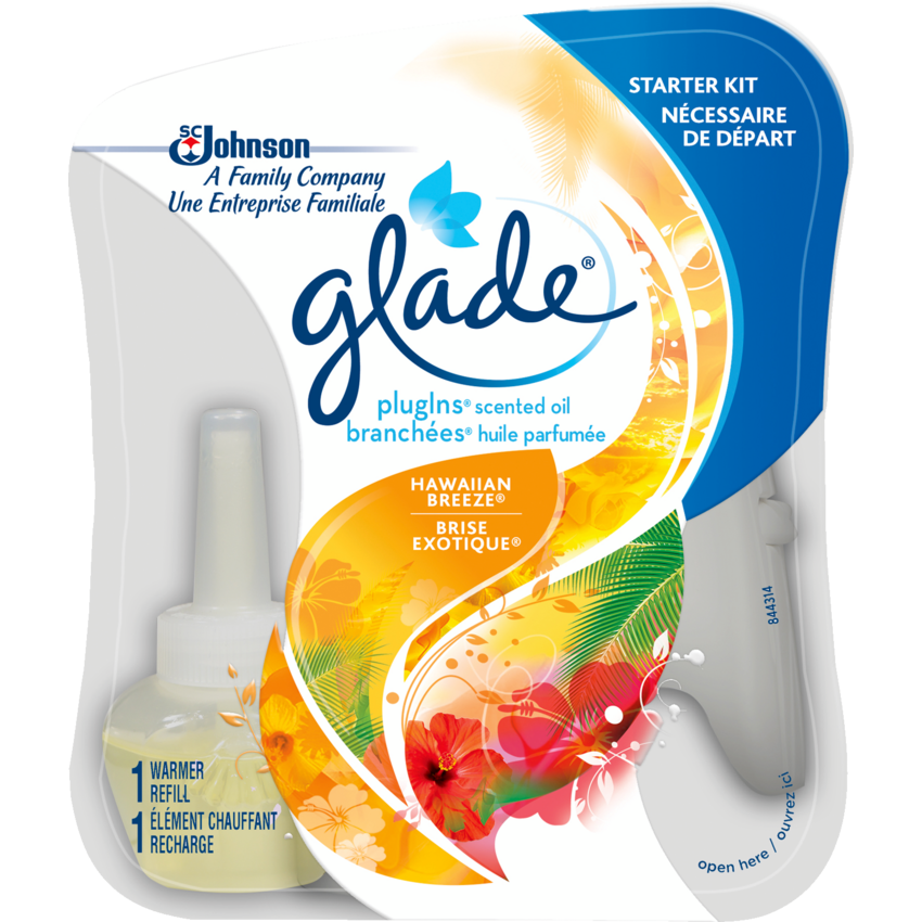 Glade® PlugIns® Scented Oil Started Kit Hawaiian Breeze®