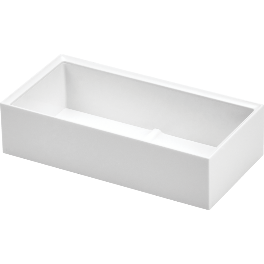 Bostitch® Konnect™ Desk Organizer and Power Systems Accessory Tray 7"W x 3-1/2"D x 2"H White