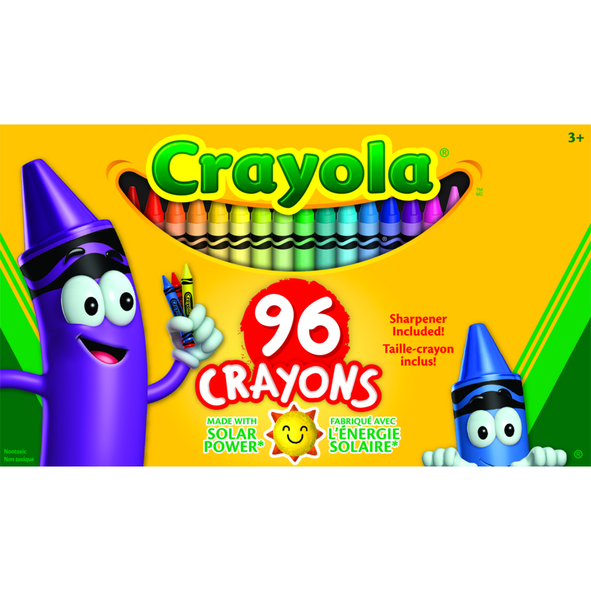 Crayola® Crayons Assorted Colours 96/box