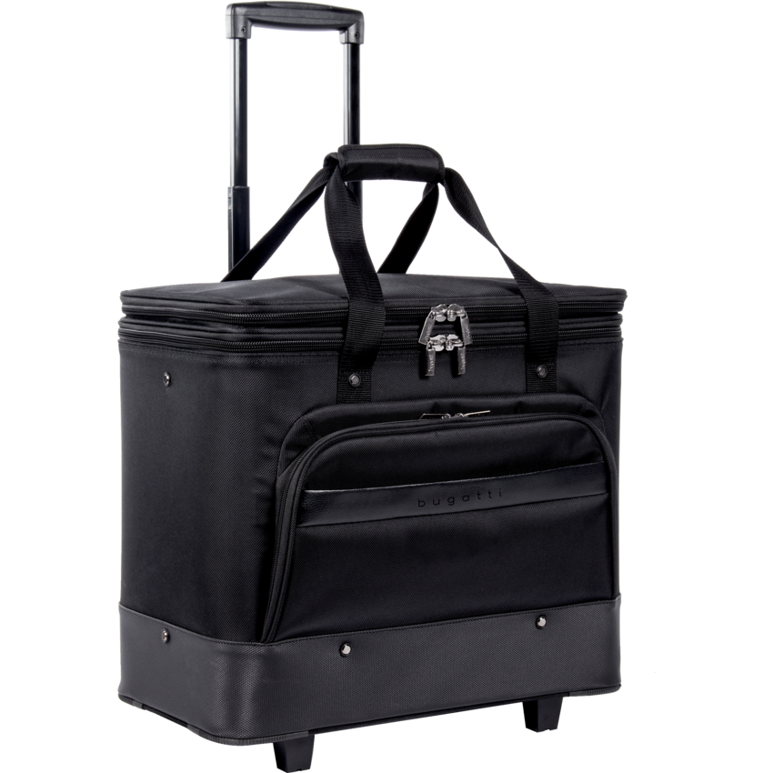 Bugatti Business Case on Wheels Black