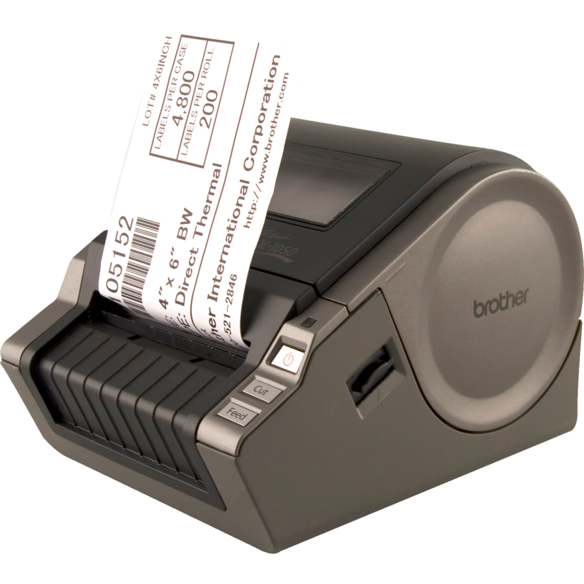 Brother® P-Touch® Continuous Length Paper Tape 4"x6" 200 Labels