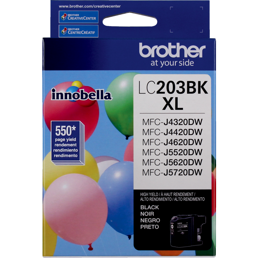Brother Inkjet Cartridge High Yield LC203BKS Black