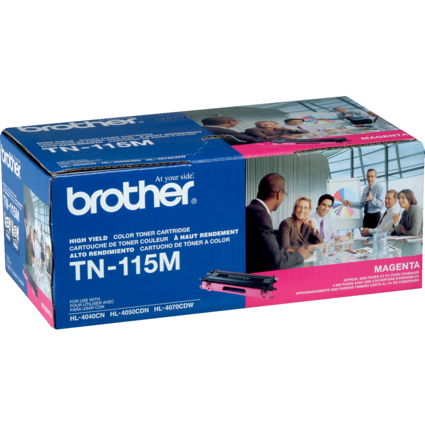 Brother Laser Cartridge High Yield TN115M Magenta