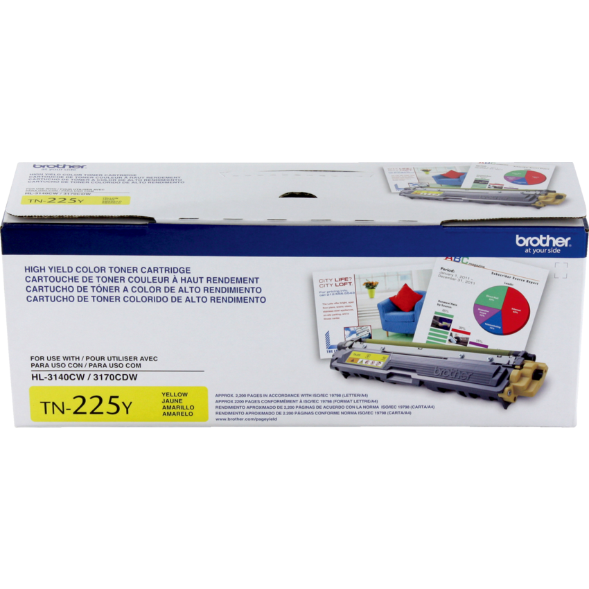 Brother Laser Cartridges TN225Y Yellow