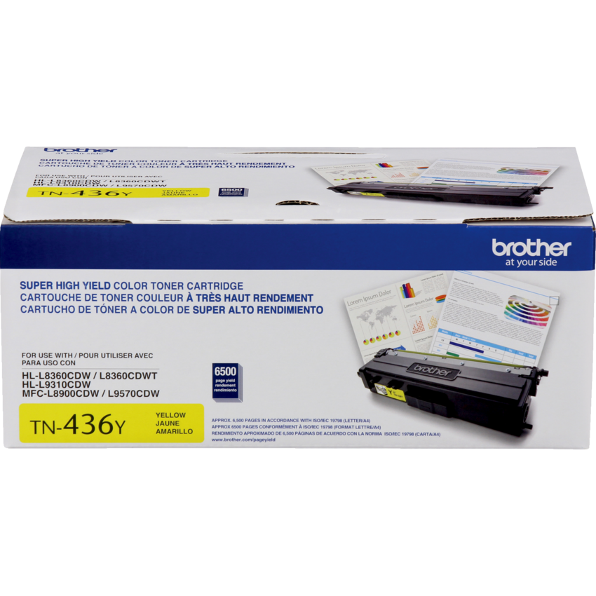 Brother Laser Cartridges Super High Yield TN436Y Yellow
