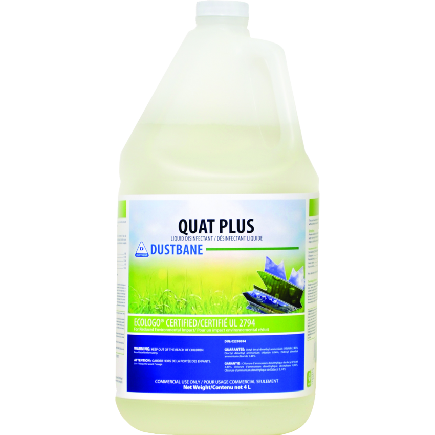 Dustbane Quat Plus Liquid Disinfectant Concentrate 4 L