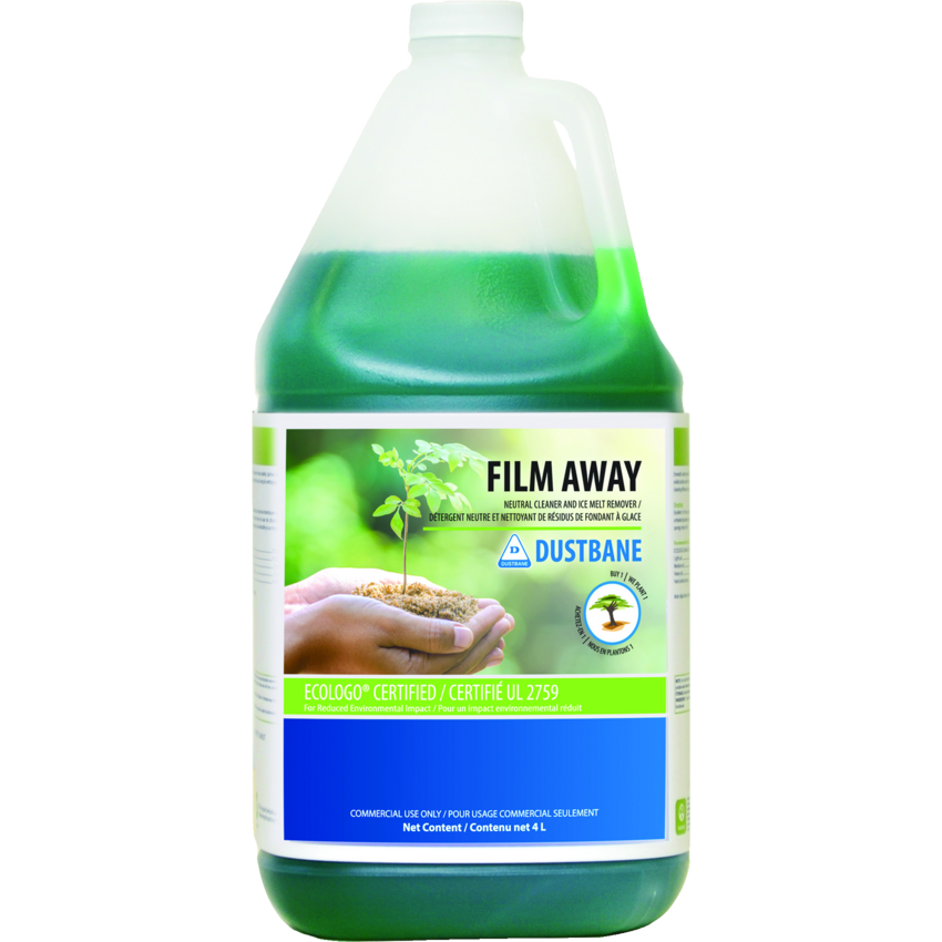 Dustbane Film Away Neutral Detergent & Ice Melt Remover 4 L