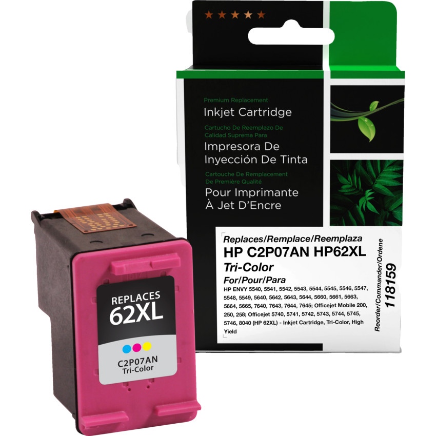 Clover Imaging Remanufactured Inkjet Cartridge HP - C2P07AN High Yield Tri-Colour