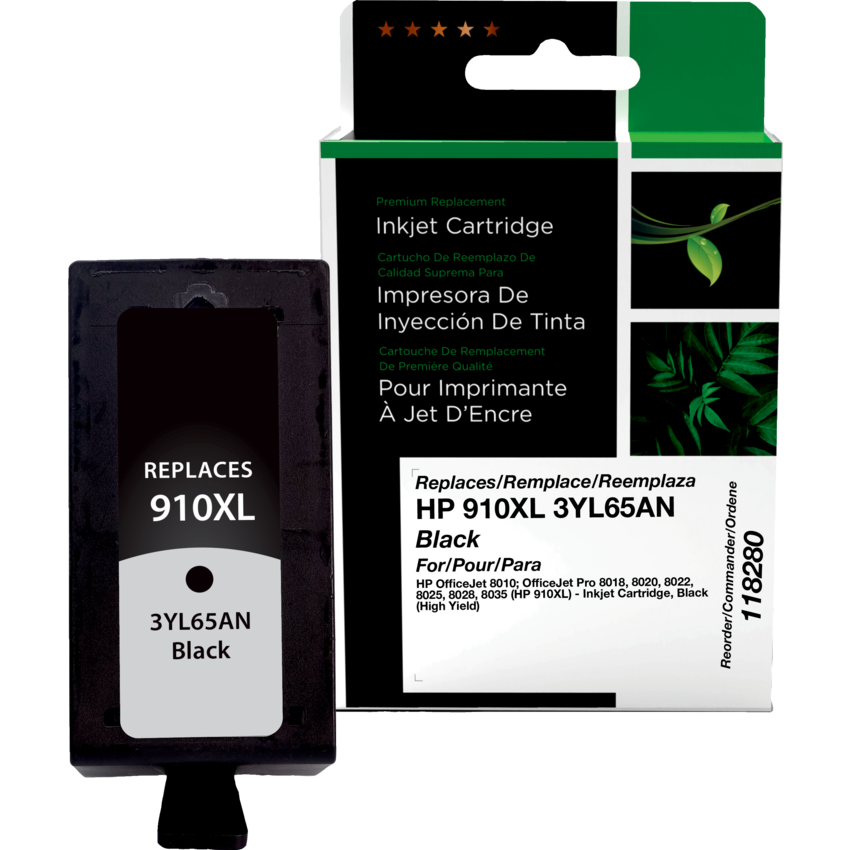 Clover Imaging Remanufactured Inkjet Cartridge (HP 910XL) High Yield Black