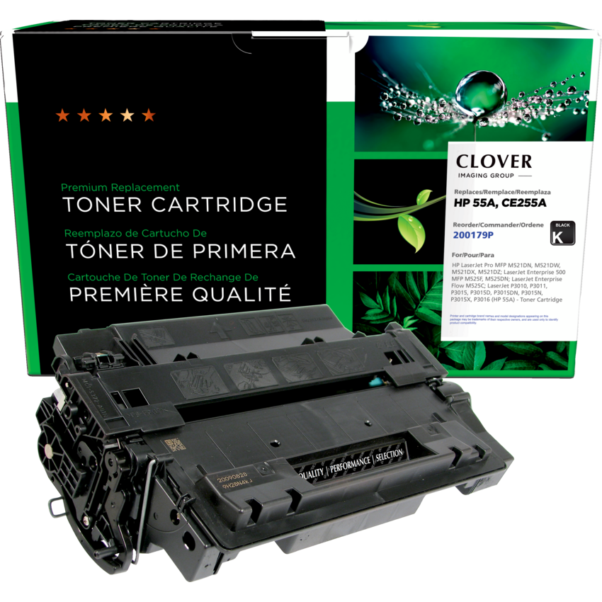 Clover Imaging Remanufactured Laser Cartridge (HP 55A) Black