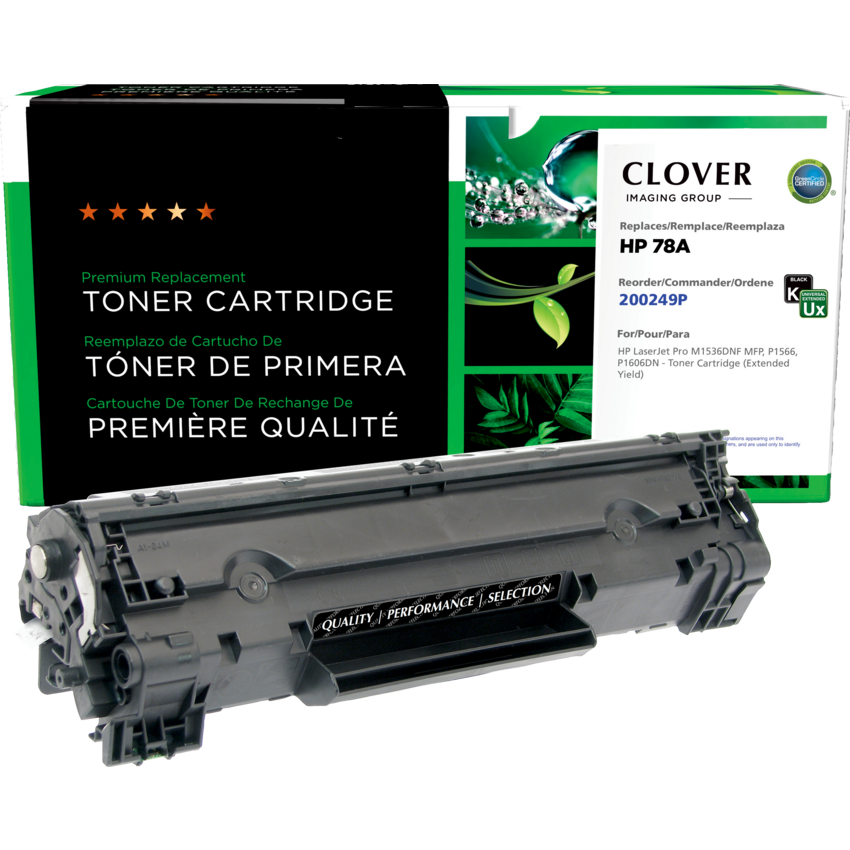 Clover Imaging Remanufactured Laser Cartridge (HP 78A) Extended Yield Black