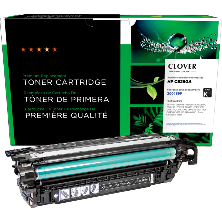 Clover Imaging Remanufactured Laser Cartridge (HP 647A) Extended Yield Black