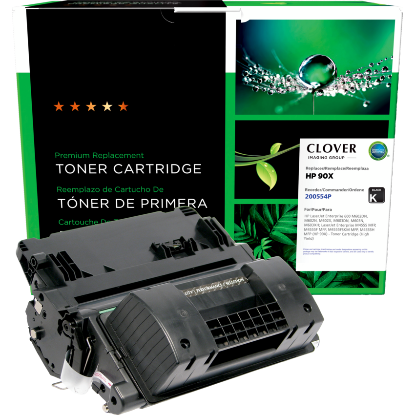 Clover Imaging Remanufactured Laser Cartridge (HP 90X) High Yield Black