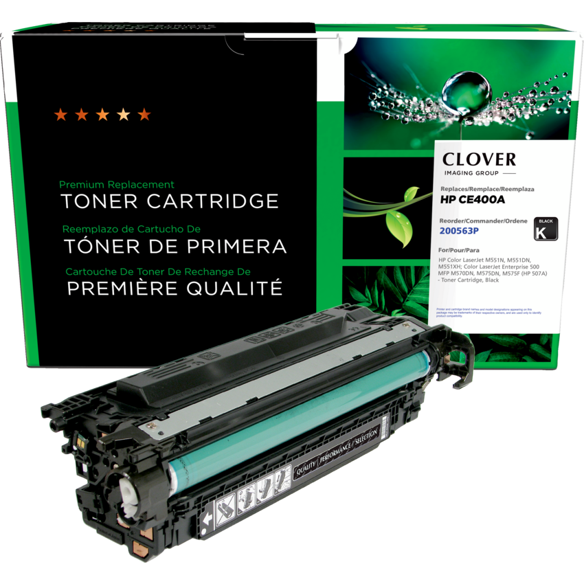 Clover Imaging Remanufactured Laser Cartridge (HP 507A) Black