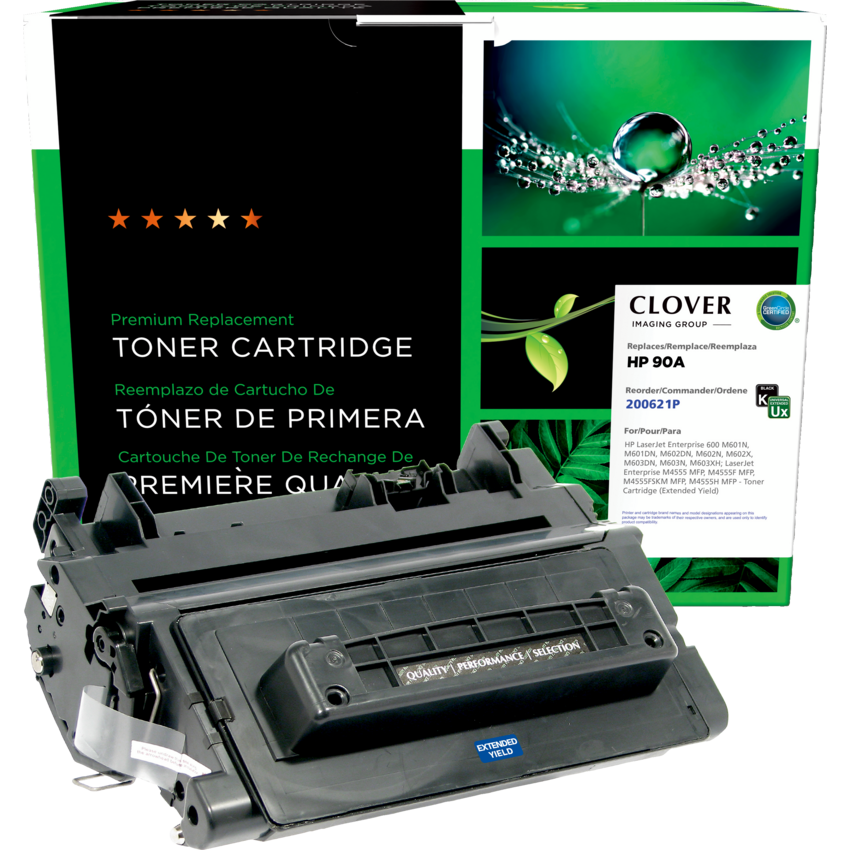 Clover Imaging Remanufactured Laser Cartridge (HP 90A) Extended Yield Black
