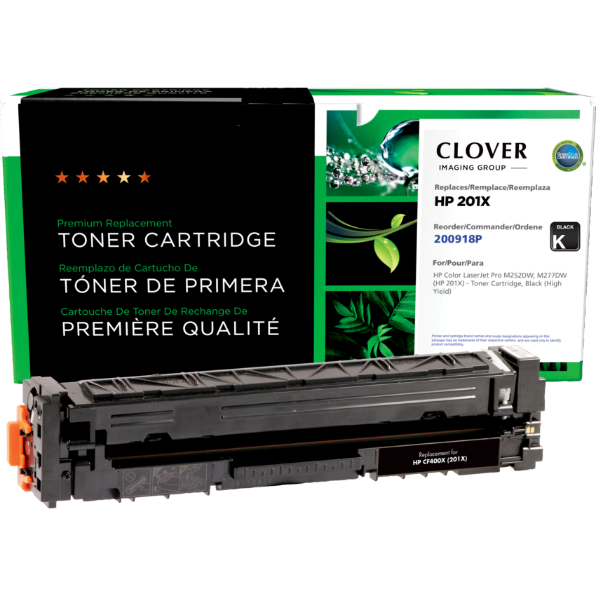 Clover Imaging Remanufactured Laser Cartridge (HP 201X) High Yield Black