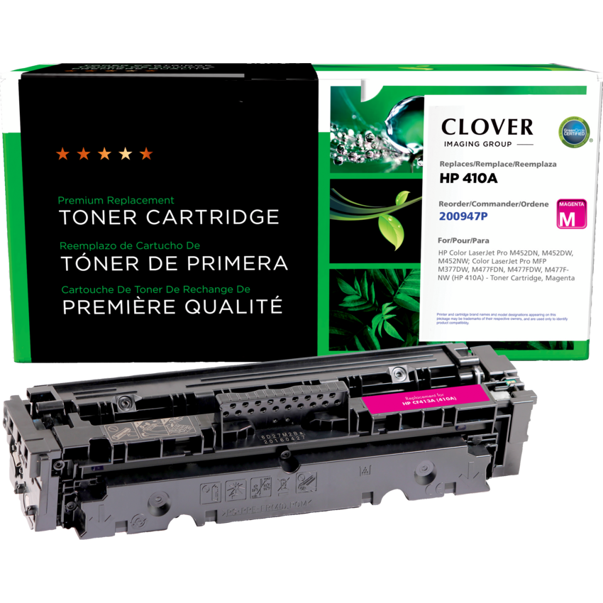 Clover Imaging Remanufactured Laser Cartridge (HP 410A) Magenta