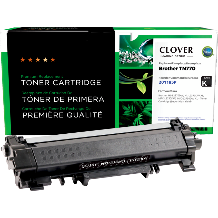 Clover Imaging Remanufactured Laser Cartridge (Brother TN770) Super High Yield Black