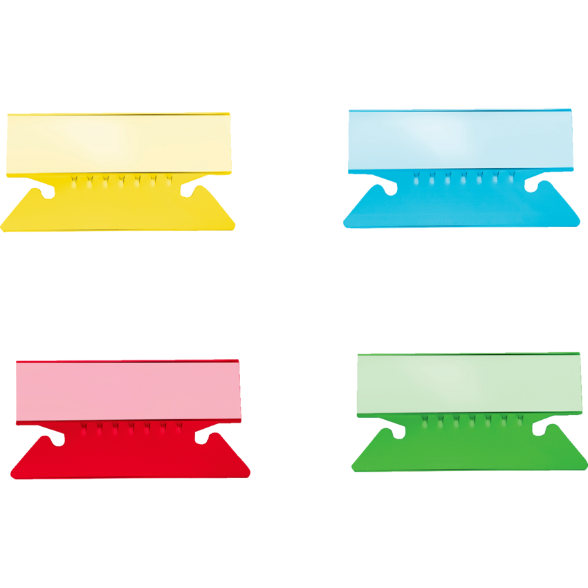 Basics® Flexible Tabs 2" Assorted Colours 25/pkg