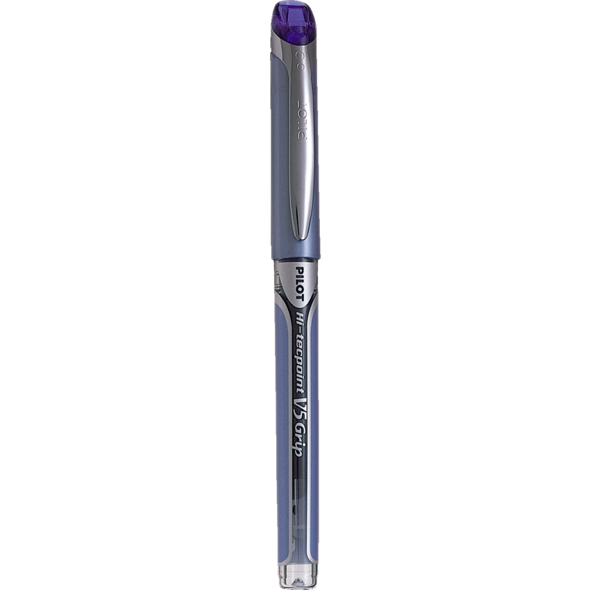 Pilot® Hi-Tecpoint Grip Liquid Ink Roller Pens 0.5 mm Blue