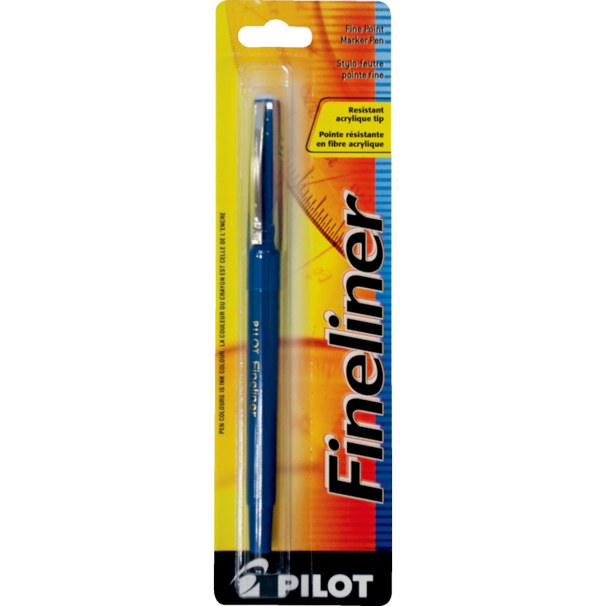 Pilot® Fineliner Markers 0.4 mm Blue