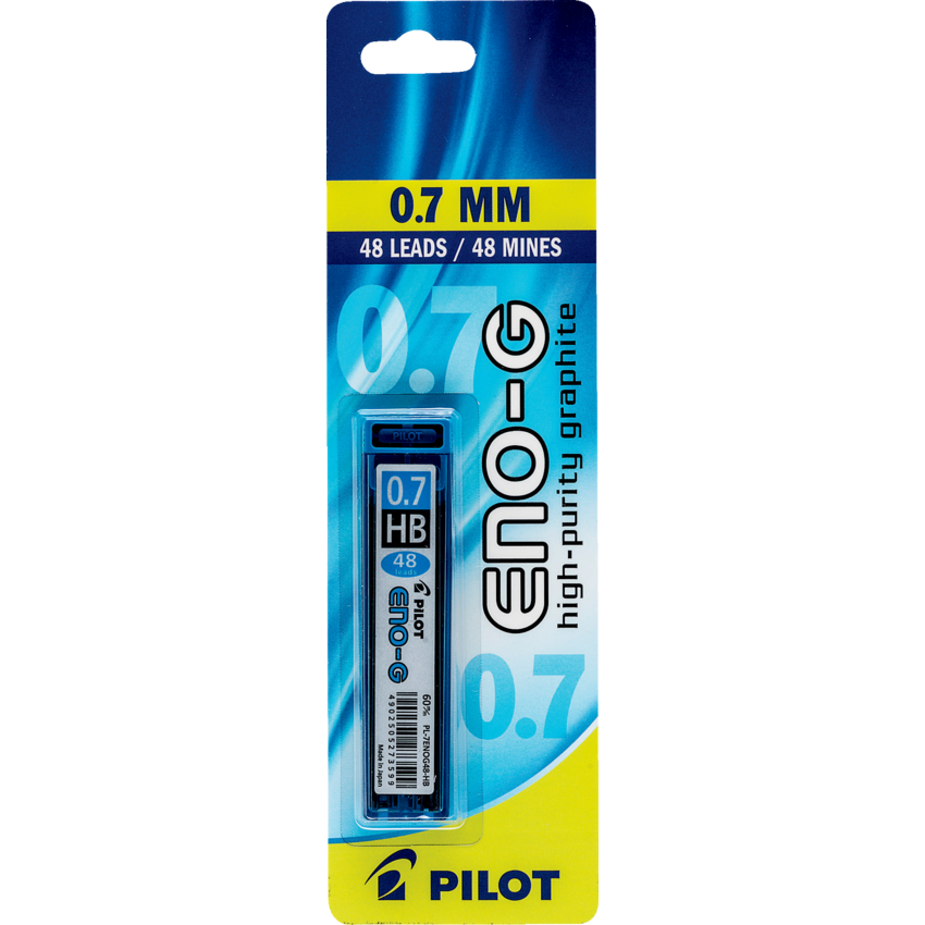 Pilot® Pencil Leads HB 0.7 mm 48 leads/pkg