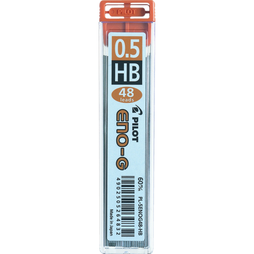 Pilot® Pencil Leads HB 0.5 mm 48 leads/pkg