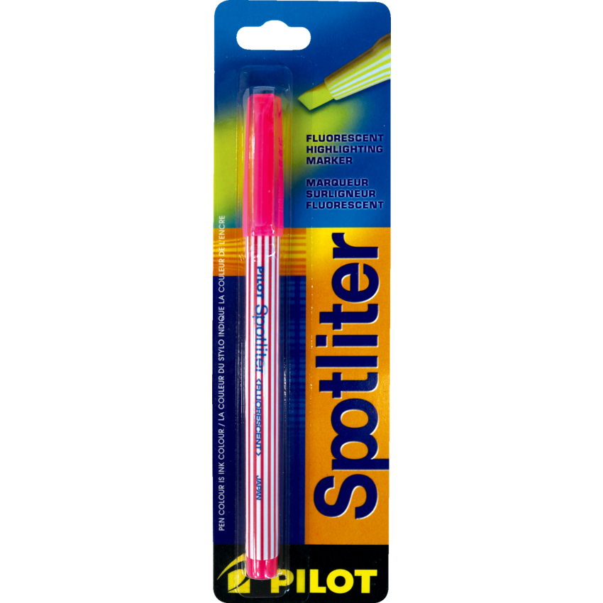 Pilot® Spotliter® Highlighter Chisel Tip Pink