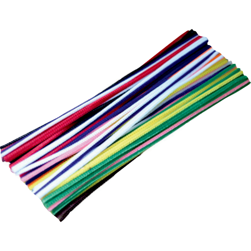 DBLG Chenilles 12" x 4mm Red 100/pkg