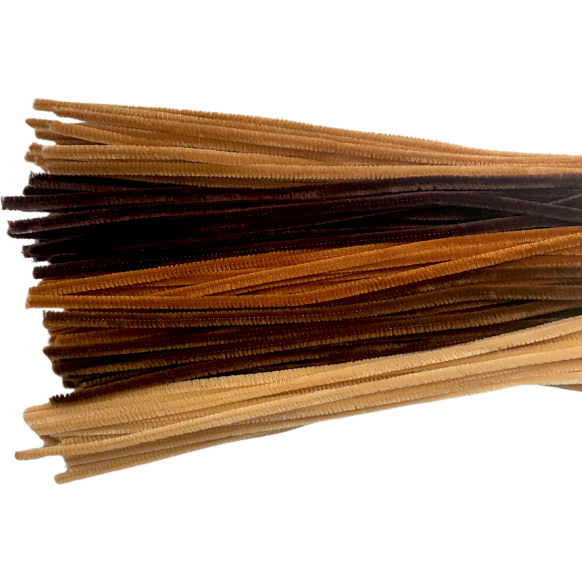 DBLG Chenilles 12" x 6mm Multicultual 100/pkg