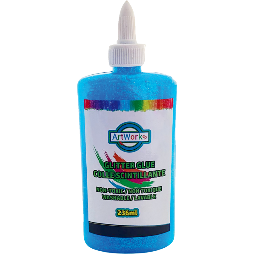 ArtWorks Glitter Glue 236 g Light Blue