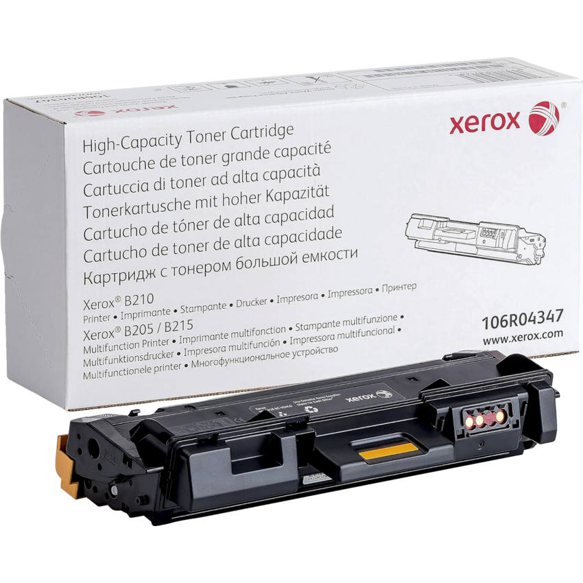 Xerox Laser Cartridge High Yield 106R04347 Black