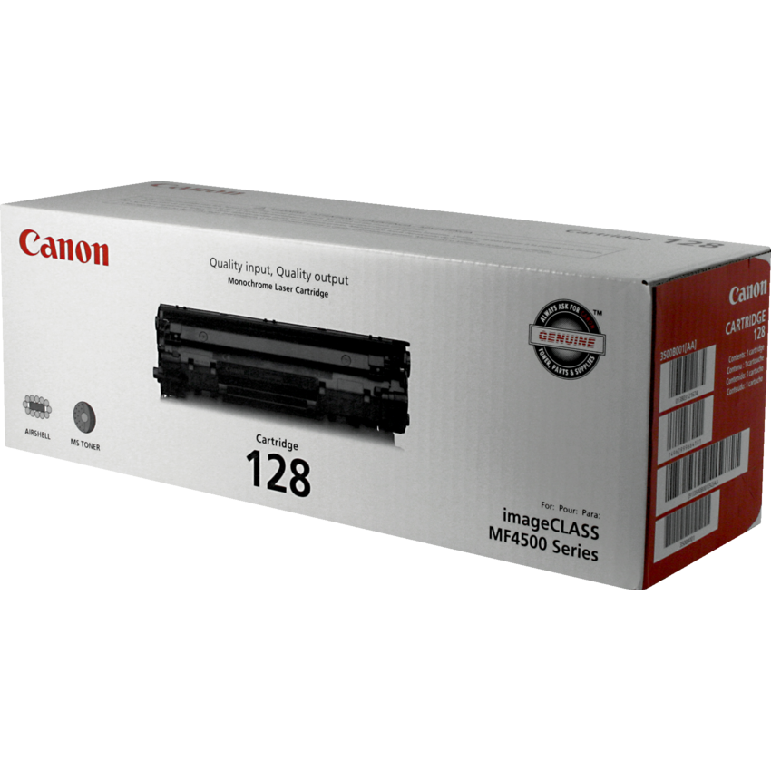 Canon Copier Toner Cartridge 3500B001 #128 Black