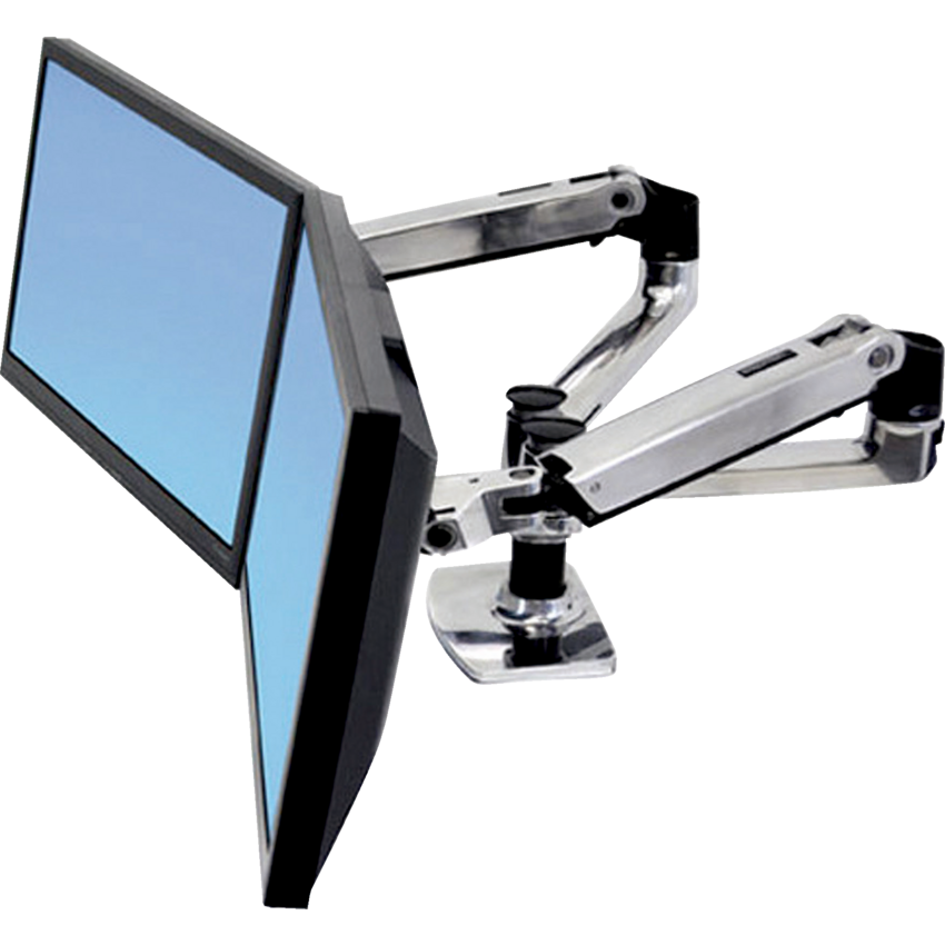 Ergotron LX Monitor ArmDual Side-by-Side Desk Mount