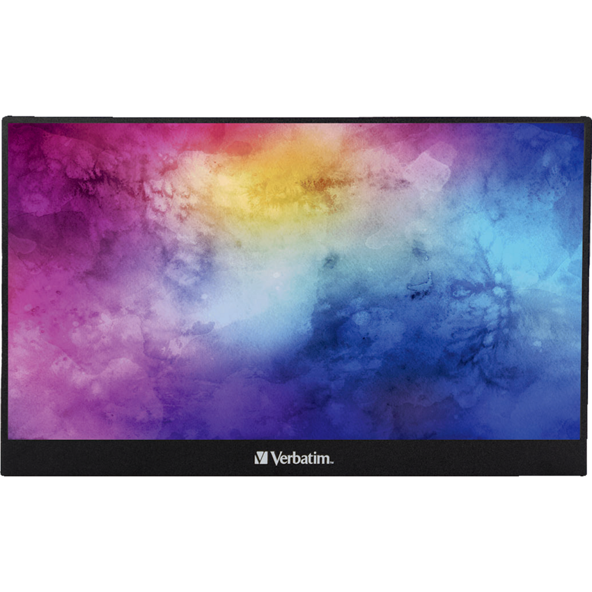 Verbatim® Portable Touchscreen Monitor 14" Full HD 1080p Black