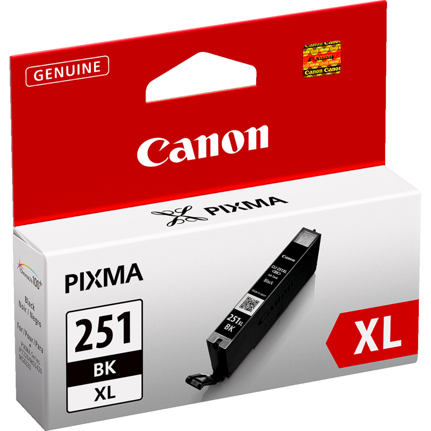 Canon Inkjet Cartridges # 251XL High Yield Black