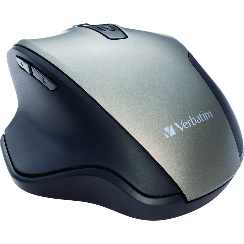 Verbatim®Ergo Wireless Blue LED Mouse Graphite