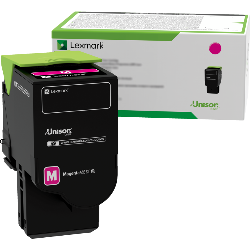 Lexmark® Laser Cartridge High Yield Return Program 78C1XM0 Magenta