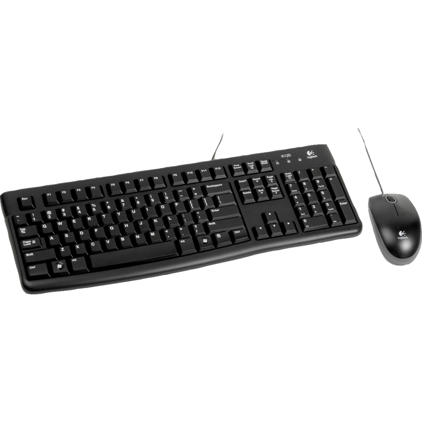 Logitech® MK120 Wired Desktop Combo